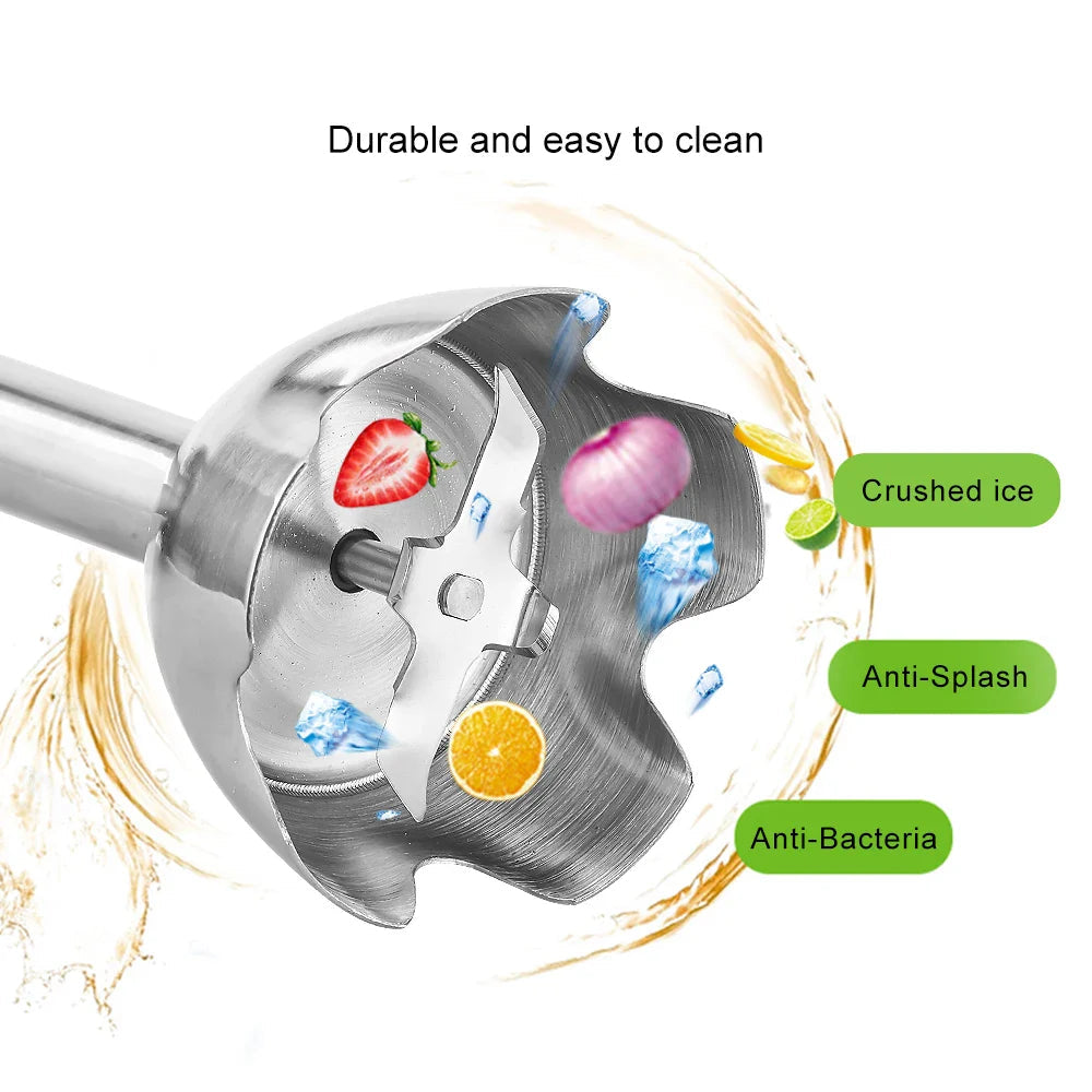 4-in-1 Turbo Hand Blender Set