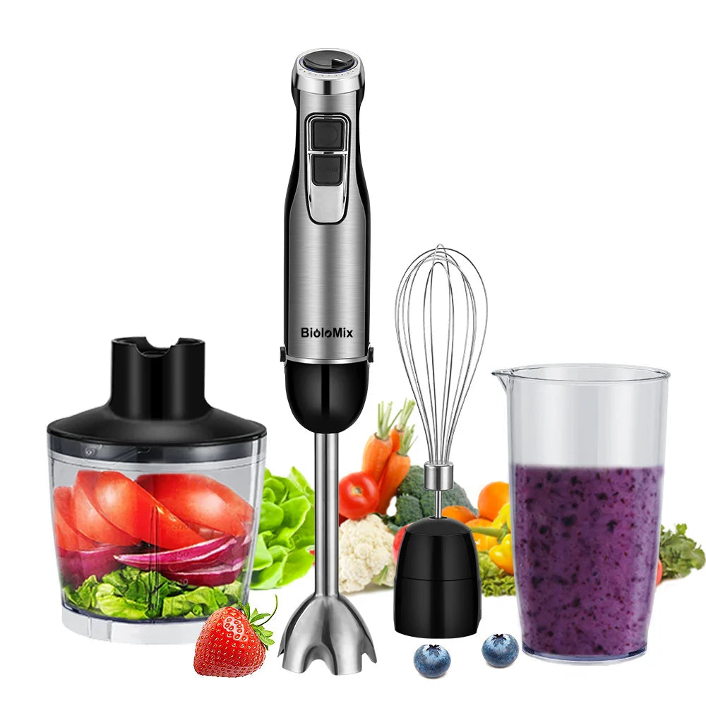 4-in-1 Turbo Hand Blender Set