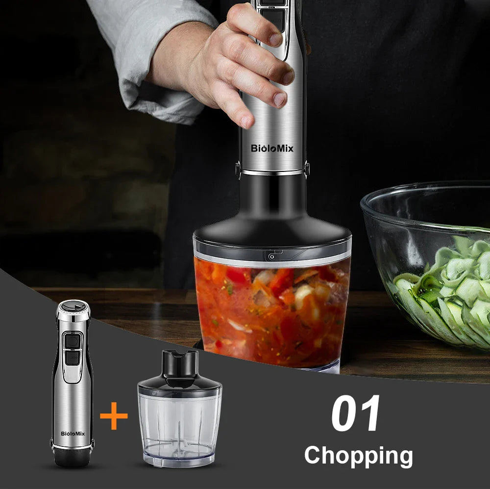 4-in-1 Turbo Hand Blender Set