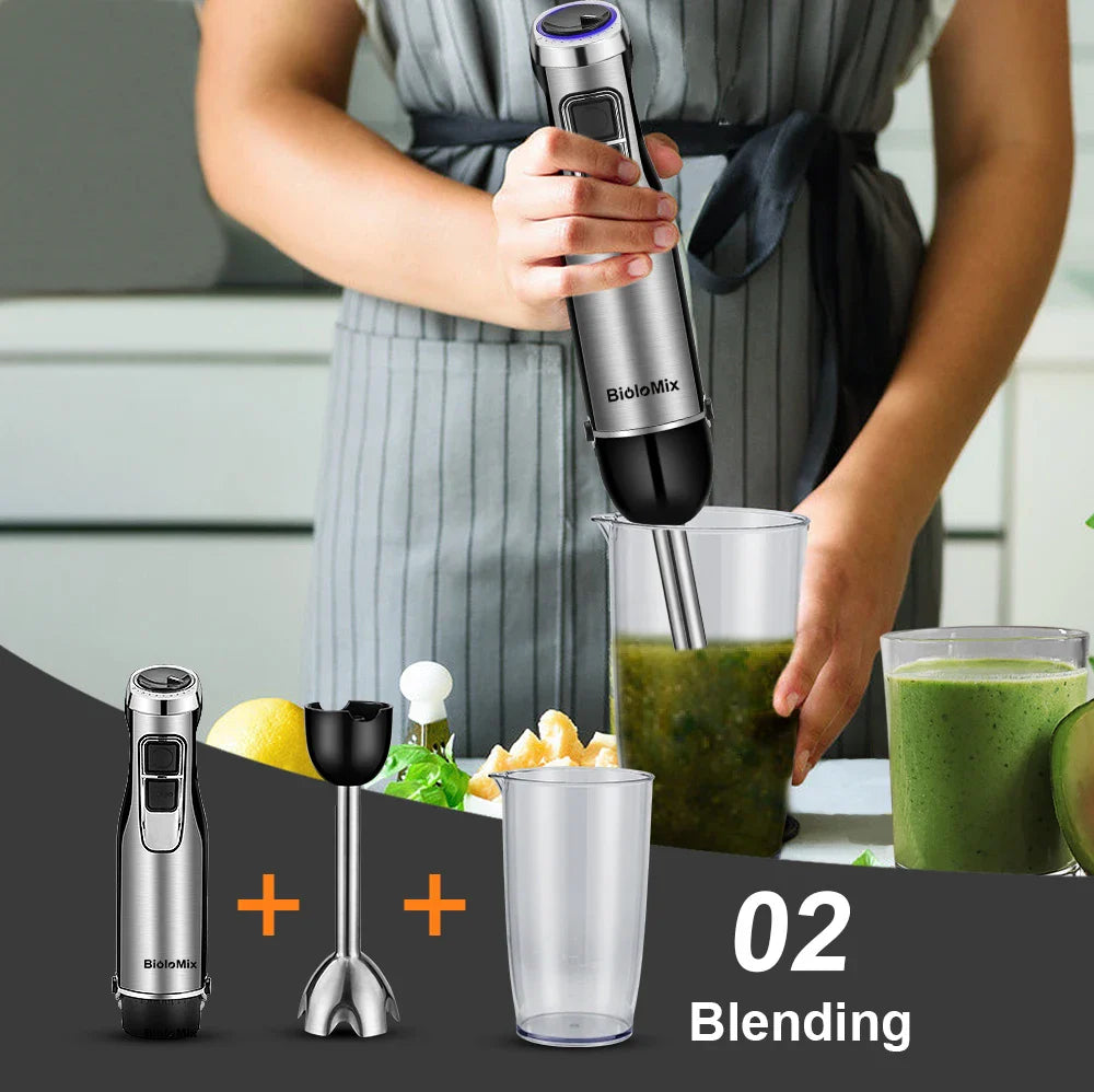 4-in-1 Turbo Hand Blender Set